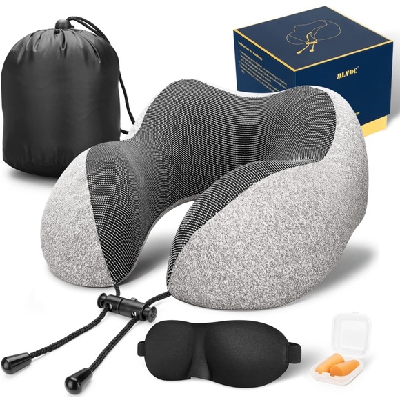 MLVOC Accessories - MLVOC Memory Foam neck travel pillow